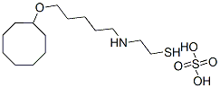 2-(5-Cyclooctyloxypentyl)aminoethanethiol sulfate CAS#: 21224-46-4