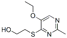 2-[(5-Ethoxy-2-methyl-4-pyrimidinyl)thio]ethanol CAS#: 24614-13-9