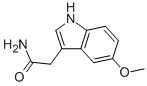 2-(5-METHOXY-1H-INDOL-3-YL)-ACETAMIDE CAS#: 2452-25-7