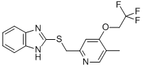 2-[5-METHYL-4-((2,2,2-TRIFLUORETHOXY)-2-PYRIDINYL)-METHYLTHIO]-BENZIMIDAZOLE CAS#: 103577-41-9