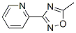 2-(5-Methyl-1,2,4-oxadiazol-3-yl)pyridine CAS#: 10350-68-2