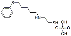 2-[5-(Phenylthio)pentyl]aminoethanethiol sulfate CAS#: 21224-79-3