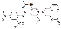 2-[[5-acetamido-4-[(2,4-dinitrophenyl)azo]-2-methoxyphenyl]benzylamino]ethyl acetate CAS#: 16421-41-3