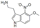 2-(5-methoxy-4-nitro-1H-indol-3-yl)ethanamine CAS#: 107806-90-6