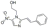 2-[5-nitro-2-(2-phenylethenyl)imidazol-1-yl]ethanol CAS#: 1563-99-1