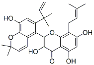 2-[6-(1,1-Dimethyl-2-propenyl)-8-hydroxy-2,2-dimethyl-2H-1-benzopyran-5-yl]-3,5,7-trihydroxy-8-(3-methyl-2-butenyl)-4H-1-benzopyran-4-one CAS#: 104494-30-6