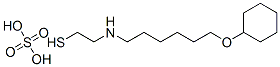 2-[[6-(Cyclohexyloxy)hexyl]amino]ethanethiol sulfate CAS#: 21224-40-8
