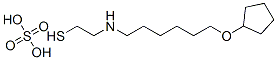 2-[6-(Cyclopentyloxy)hexyl]aminoethanethiol sulfate CAS#: 21209-26-7