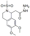 2-[6,7-DIMETHOXY-2-(METHYLSULFONYL)-1,2,3,4-TETRAHYDROISOQUINOLIN-1-YL]ACETOHYDRAZIDE CAS#: 100879-60-5
