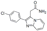 2-[8-(4-chlorophenyl)-1,7-diazabicyclo[4.3.0]nona-2,4,6,8-tetraen-9-yl ]acetamide CAS#: 21801-83-2