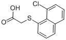2-(8-CHLORO-1-NAPHTHYLTHIO)ACETIC ACID CAS#: 129-94-2