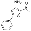 2-ACETYL-3-AMINO-5-PHENYLTHIOPHENE CAS#: 105707-24-2