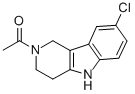 2-ACETYL-8-CHLORO-2,3,4,5-TETRAHYDRO-1H-PYRIDO[4,3-B]INDOLE CAS#: 19686-26-1