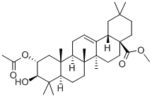 2-ACETYLOXY-3-HYDROXY-(2ALPHA,3BETA)-OLEAN-12-EN-28-OIC ACID METHYL ESTER CAS#: 22425-77-0