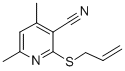 2-(ALLYLSULFANYL)-4,6-DIMETHYLNICOTINONITRILE CAS#: 112629-72-8