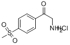 2-AMINO-1-[4-(METHYLSULFONYL)PHENYL]-1-ETHANONE HYDROCHLORIDE CAS#: 102871-96-5