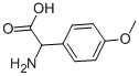 2-AMINO-2-(4-METHOXYPHENYL)ACETIC ACID CAS#: 19789-59-4