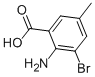 2-AMINO-3-BROMO-5-METHYLBENZOIC ACID CAS#: 13091-43-5