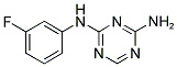 2-AMINO-4-(3-FLUOROPHENYLAMINO)-1,3,5-TRIAZINE CAS#: 19079-38-0