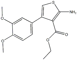 2-AMINO-4-(3,4-DIMETHOXY-PHENYL)-THIOPHENE-3-CARBOXYLIC ACID ETHYL ESTER CAS#: 15854-12-3