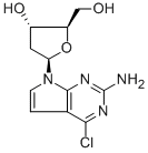 2-AMINO-4-CHLORO-7-(BETA-D-2-DEOXYRIBOFURANOSYL)PYRROLO-[2,3-D]PYRIMIDINE CAS#: 104291-17-0