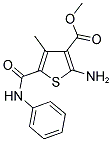 2-AMINO-4-METHYL-5-PHENYLCARBAMOYL-THIOPHENE-3-CARBOXYLIC ACID METHYL ESTER CAS#: 200277-85-6