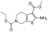 2-AMINO-4,7-DIHYDRO-5H-THIENO[2,3-C]PYRIDINE-3,6-DICARBOXYLIC ACID 6-ETHYL ESTER 3-METHYL ESTER CAS#: 24237-51-2