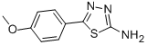 2-AMINO-5-(4-METHOXYPHENYL)-1,3,4-THIADIAZOLE CAS#: 1014-25-1