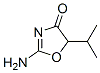 2-AMINO-5-ISOPROPYL-1,3-OXAZOL-4(5H)-ONE CAS#: 15900-26-2