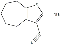 2-AMINO-5,6,7,8-TETRAHYDRO-4H-CYCLOHEPTA[B]THIOPHENE-3-CARBONITRILE CAS#: 23917-22-8