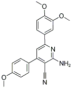 2-AMINO-6-(3,4-DIMETHOXYPHENYL)-4-(4-METHOXYPHENYL)NICOTINONITRILE CAS#: 235100-74-0
