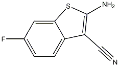 2-AMINO-6-FLUOROBENZO[B]THIOPHENE-3-CARBONITRILE CAS#: 221061-09-2