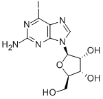 2-AMINO-6-IODOPURINE RIBONUCLEOSIDE CAS#: 13153-32-7