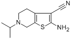 2-AMINO-6-ISOPROPYL-4,5,6,7-TETRAHYDROTHIENO[2,3-C]PYRIDINE-3-CARBONITRILE CAS#: 26830-40-0