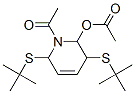 2-Acetoxy-1-acetyl-3,6-di(tert-butylthio)-1,2,3,6-tetrahydropyridine CAS#: 18794-20-2