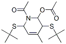 2-Acetoxy-1-acetyl-3,6-di(tert-butylthio)-4-methyl-1,2,3,6-tetrahydropyridine CAS#: 18794-22-4