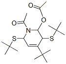 2-Acetoxy-1-acetyl-4-tert-butyl-3,6-di(tert-butylthio)-1,2,3,6-tetrahydropyridine CAS#: 18794-24-6
