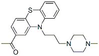 2-Acetyl-10-[3-(4-methylpiperazino)propyl]-10H-phenothiazine CAS#: 1053-74-3
