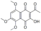 2-Acetyl-3-hydroxy-5,6,8-trimethoxy-1,4-naphthoquinone CAS#: 14090-54-1