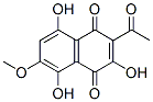 2-Acetyl-3,5,8-trihydroxy-6-methoxy-1,4-naphthalenedione CAS#: 15254-72-5
