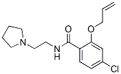 2-(Allyloxy)-4-chloro-N-[2-(1-pyrrolidinyl)ethyl]benzamide CAS#: 28046-05-1
