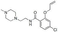 2-(Allyloxy)-4-chloro-N-[2-(4-methyl-1-piperazinyl)ethyl]benzamide CAS#: 28046-04-0