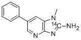 2-Amino-1-methyl-6-phenylimidazo[4,5-b]pyridine-2-14C CAS#: 210049-12-0