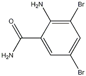 2-Amino-3,5-dibromobenzamide CAS#: 16524-04-2