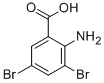 2-Amino-3,5-dibromobenzoic acid CAS#: 609-85-8