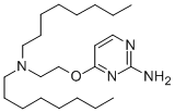 2-Amino-4-di-octylaminoethoxypyrimidine CAS#: 102207-78-3