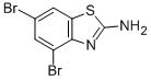 2-Amino-4,6-dibromobenzothiazole CAS#: 16582-60-8
