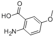 2-Amino-5-methoxybenzoic acid CAS#: 6705-03-9