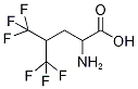 2-Amino-5,5,5-trifluoro-4-(trifluoromethyl)pentanoic acid CAS#: 16063-98-2