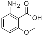 2-Amino-6-methoxybenzoic acid CAS#: 53600-33-2
